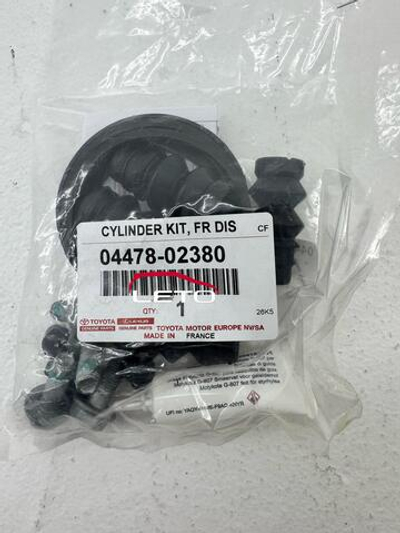 Ремкомплект переднего тормозного суппорта 04478-02380 0447802380