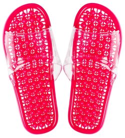 GAEM Home MSG-07/07-L Массажные тапочки красные, длина 27см