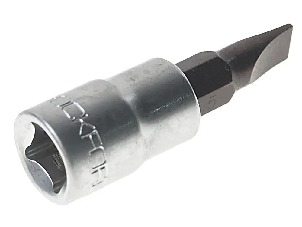Головка-бита шлицевая SL 5.5мм, 1/4" ROCKFORCE RF-32332055PR