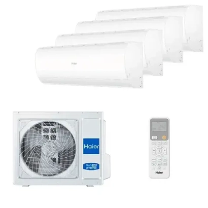 Мультисплит-система Haier на 4 комнаты (20+20+20+35 кв.м.) Coral