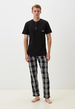 Пижама мужская черный
