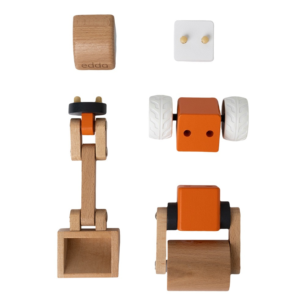 Машинка-конструктор edda, Строительная машина