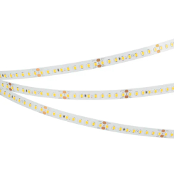 Светодиодная лента RT-A144-10mm 24V Warm3000 (7.7 W/m, IP20, 2835, 5m) (Arlight, высок.эфф.200 лм/Вт) 038782