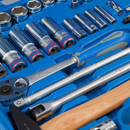 Цена на KING TONY (7510MR) Набор инструментов универсальный, 110 предметов