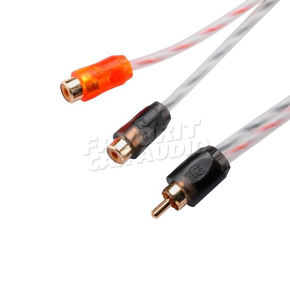 Y-коннектор DL Audio Barracuda YRCA 1F2M (AMP)