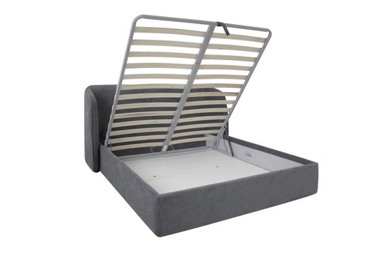 Кровать двуспальная Classic 160 см (розовый, велюр)