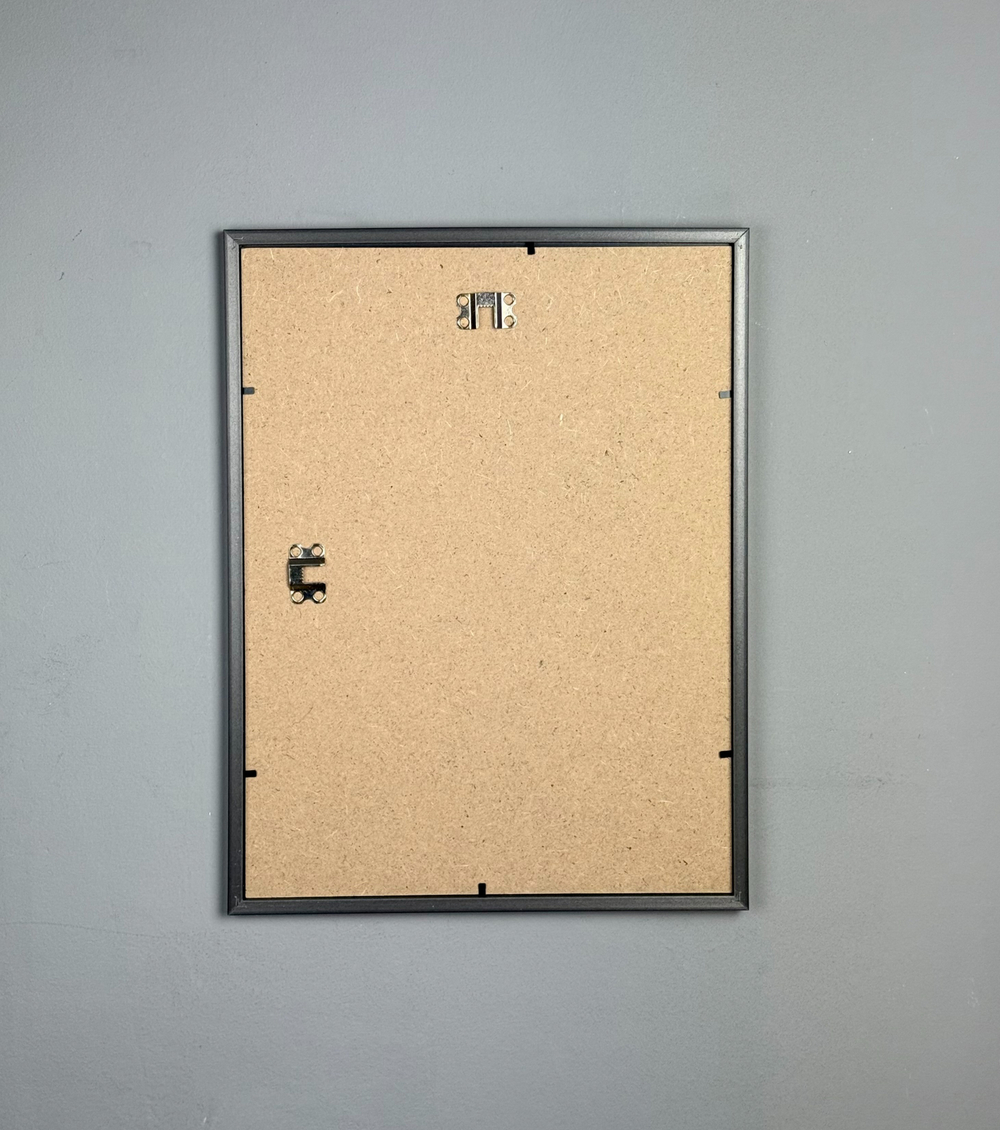 Фоторамка 30х40 см, желтая охра, фактура металл, арт. 3040.747812