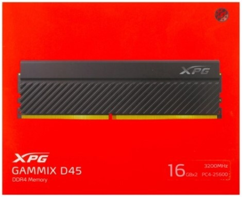 Модуль памяти DDR4 32GB (2*16GB) ADATA AX4U320016G16A-DCBKD45