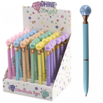 Ручка подарочная шариковая Alingar, синяя, 1.0 мм, металлический корпус, поворотный механизм, "Шар", ассорти, карт. уп.