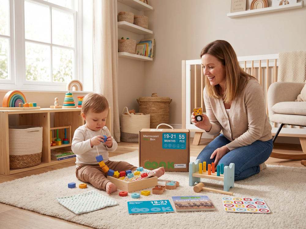 Монтессори Play Box для малышей (19-21 мес.)