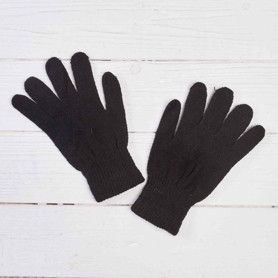 Перчатки спортивные, одинарные (чёрн)