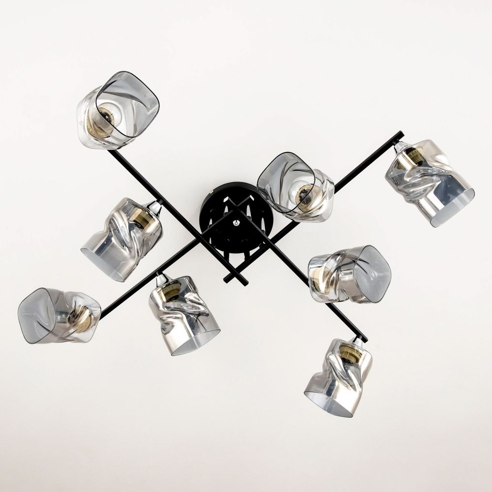 Citilux Клаус CL134185 Люстра потолочная Чёрная