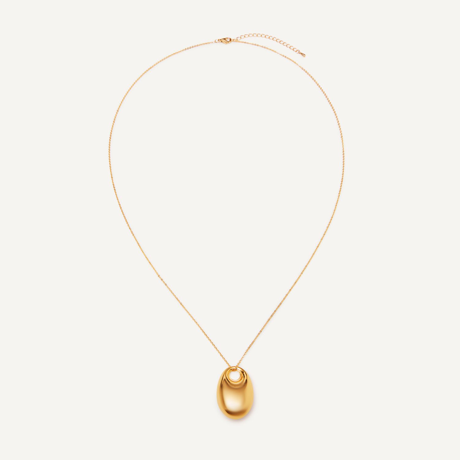 Колье Plain Plumb Necklace – Gold