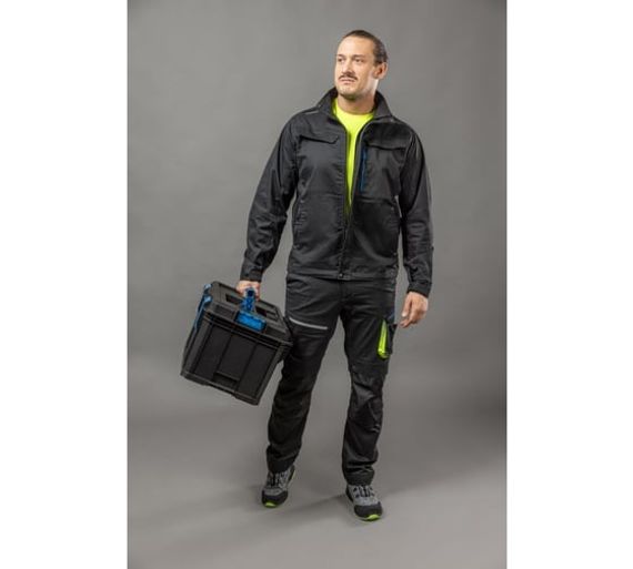 Брюки рабочие эластичные черные REETZ Högert, арт. HT5K825