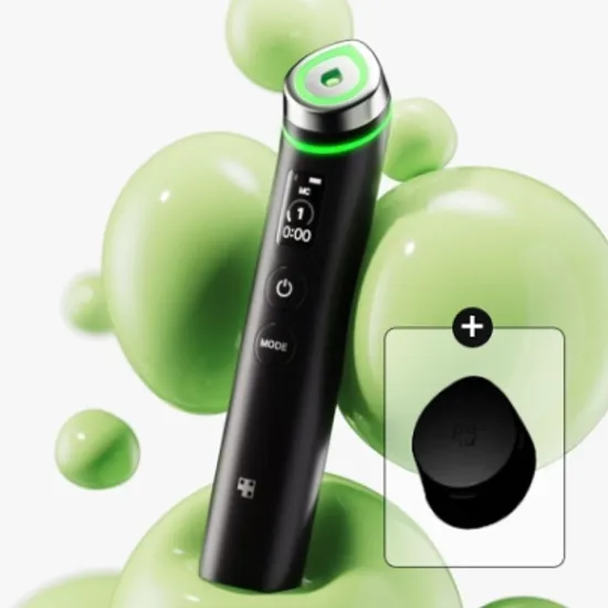 Medicube Age R Booster Pro Микротоковый массажер для лица электрический , черный.