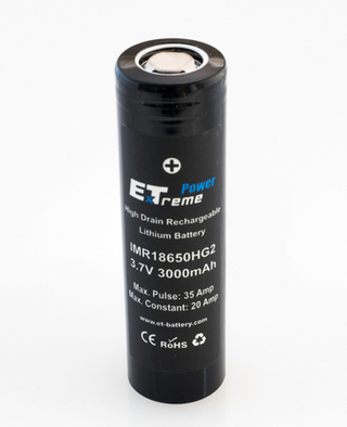 Аккумулятор ET IMR18650HG2 PK2