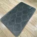 Коврик для ванной комнаты Мемори страйпс “Memory stripes” 50*80 Brown коричневый