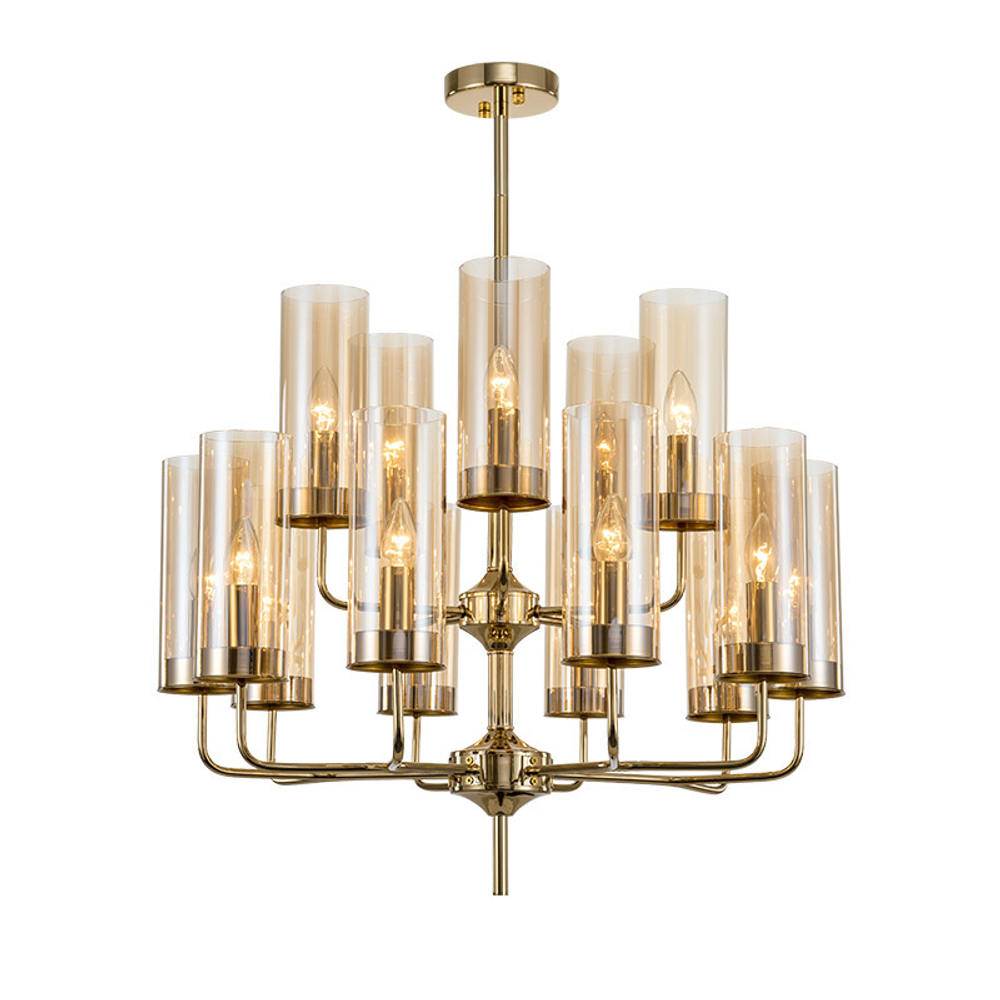 люстра Glass Tube Chandelier 15