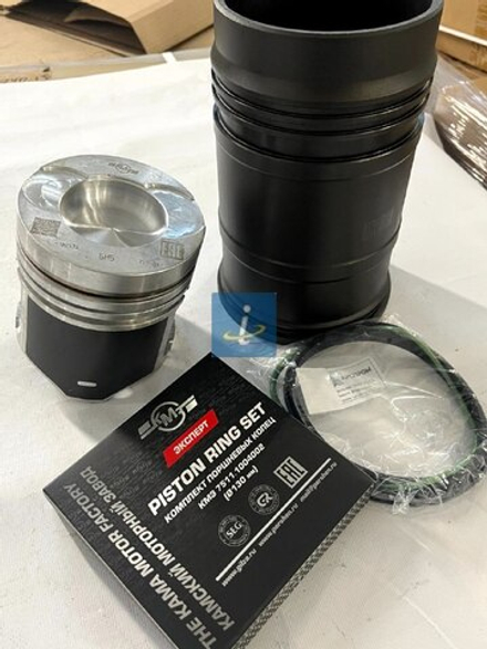 Гильза, поршень, уплотнительные и поршневые кольца КМЗ 7511.1004005-40