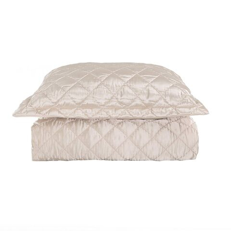 Покрывало 240x260 и 2 наволочки 50х70 Sofi De MarkO Паола кремовое