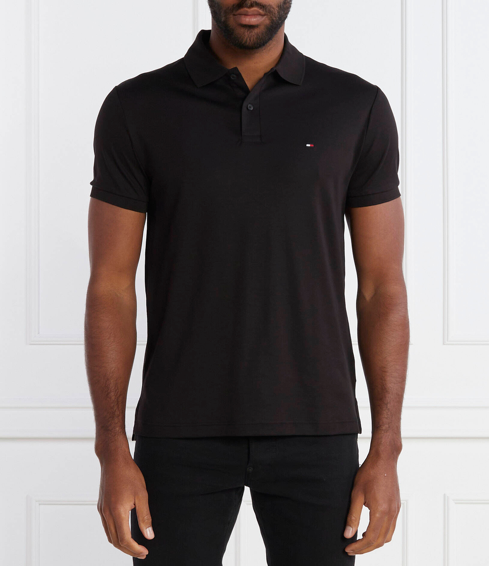 Поло Tommy Hilfiger - черный(MW0MW35585)