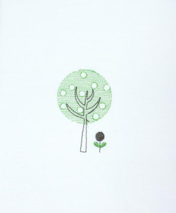 Детское постельное белье Деревья New от Bovi фрагмент