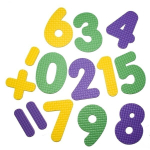 Коврик-пазл BABYPUZZ (12 плит 33x33x1см, ~1,3кв.м./уп) Математика