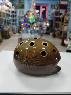 Статуэтка Ежик карандашница винтажная керамика