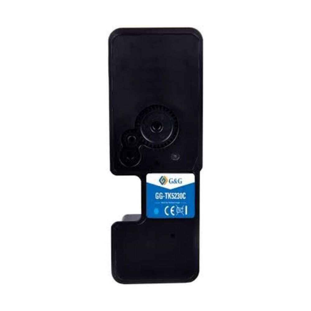 Тонер-картридж G&amp;G, аналог Kyocera TK-5230C для ECOSYS P5021cdn/P5021cdw/M5521cdn/M5521cdw (2.2K) голубой