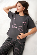 Хлопковая пижама для девочки Happyfox