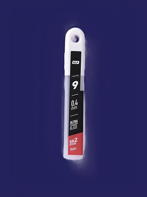 Сменные лезвия к канцелярским ножам  9мм snap-off blade FD-B40A