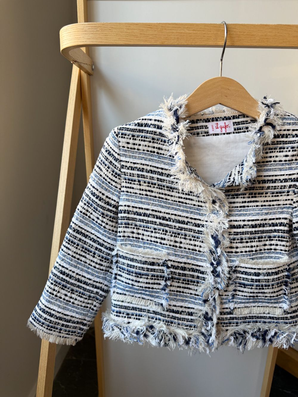 Хлопковый жакет Il Gufo, 104