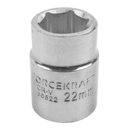 Головка 22мм 3/4''6гр. FORCEKRAFT FK-56522