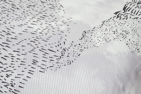 Пододеяльник 220x200 Garda Decor Нувола серый