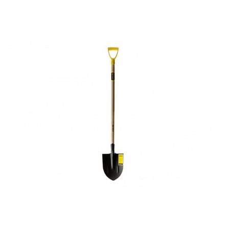 Лопата штыковая атомобильная ZINLER 149х730 черенок дерево V-ручка