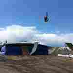 Надувная подушка «AcroBag» для трюков, прыжков и каскадёрских падений, 10×10×3,5 м