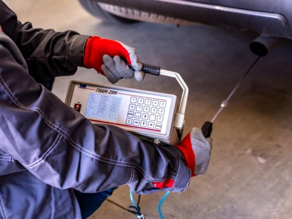 ГИАМ-29М газоанализатор автомобильный многофункциональный для настройки двигателей переносной