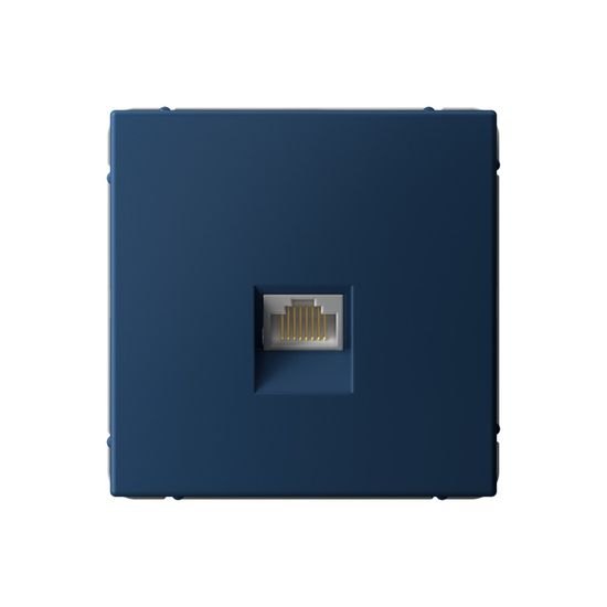 Розетка компьютерная ArtGallery RJ45 кат.5E механизм аквамарин SE GAL001183