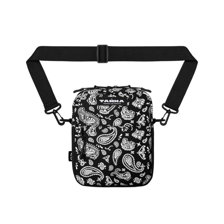 Сумка через плечо ТАЙНА черный/пейсли