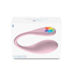 Розовое интерактивное виброяйцо Spot