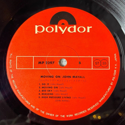 Винтажная виниловая пластинка LP John Mayall Moving On (Japan 1973) (No Obi)