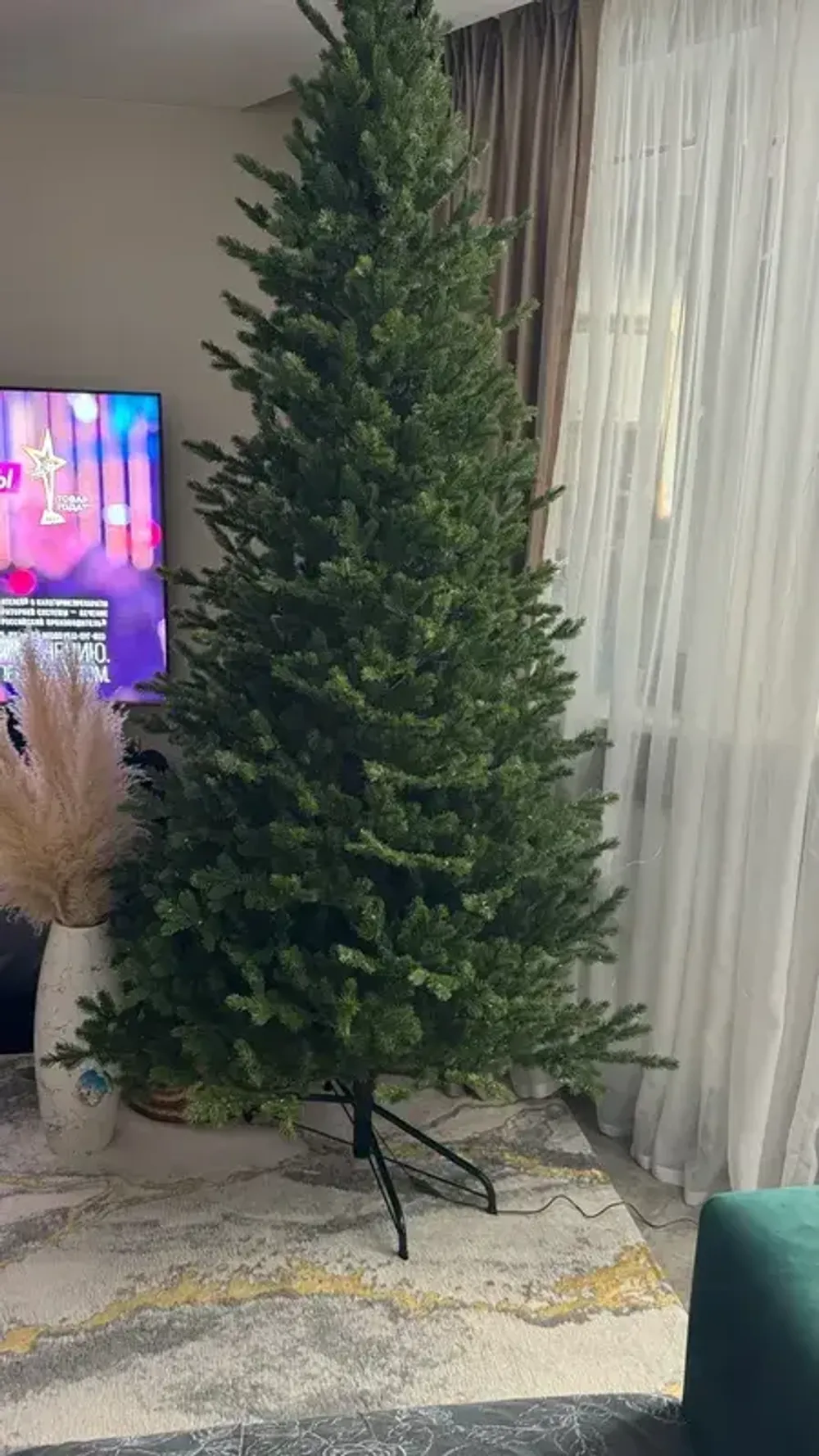 Ель искусственная «Meribel» Мэрибель (Литая хвоя) от 1,8 м до 3 м