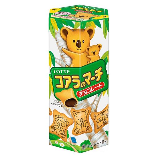 Печенье Lotte Koala's March Chocolate с шоколадной начинкой, 37 г (Корея)