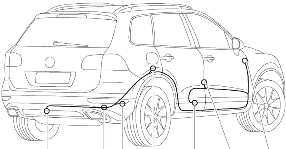 Фаркоп WESTFALIA 321736900113 для Porsche Cayenne / VW Touareg 02-17(паспорт и сертификат в комплекте)(без электрики)