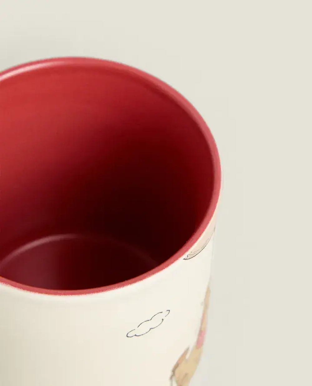 ZARA HOME КЕРАМИЧЕСКАЯ КРУЖКА С ПРИНТОМ ВИННИ ПУХА ДЛЯ ДЕТЕЙ