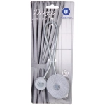 Подхват для штор на магните «Бесконечность серебро» 6см S1801