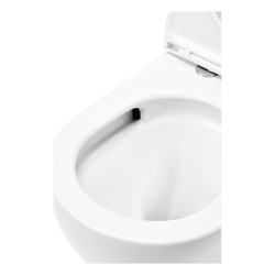 Подвесной унитаз TECEspring MODEL R с сидением белый