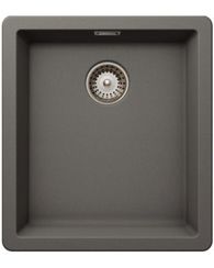 Мойка SCHOCK Greenwich 45 Cristadur 406х456 серебристый камень