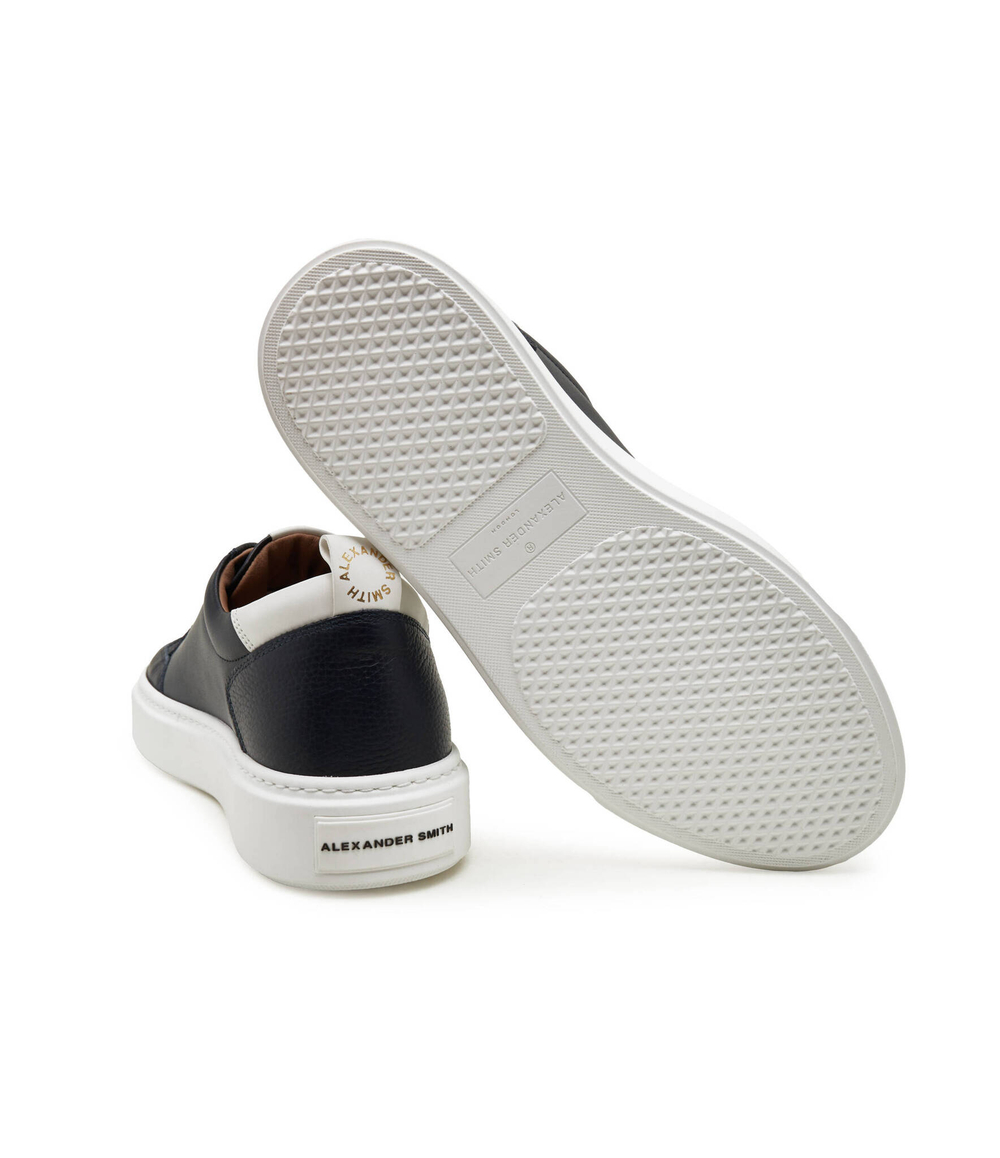 Кожаные кроссовки bond man Alexander Smith - темно-синий(ASAZBDM3303)