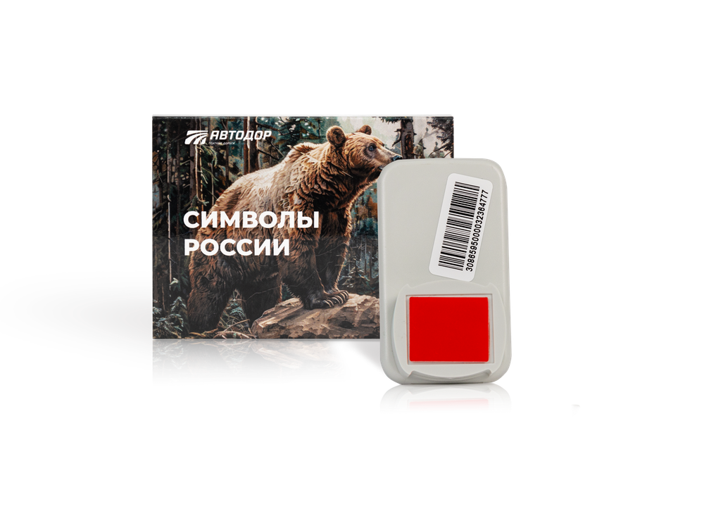 Транспондер Автодор T-Pass лимитированная серия "Медведь"